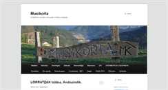 Desktop Screenshot of musikorta.com